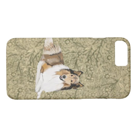 Rough Collie, Long Hair Collie Case-Mate iPhone Hülle (Rückseite (Horizontal))