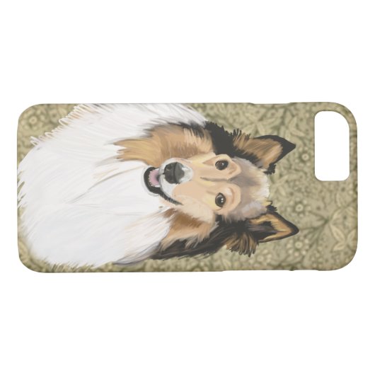 Rough Collie, Long Hair Collie Case-Mate iPhone Hülle (Rückseite (Horizontal))