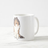Rough Collie Magic Kaffeetasse (VorderseiteRechts)