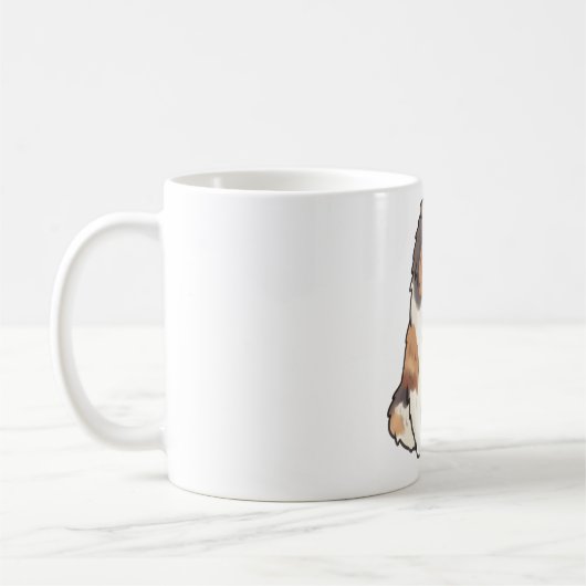 Rough Collie Magic Kaffeetasse (Links)