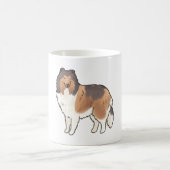 Rough Collie Magic Kaffeetasse (Mittel)