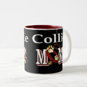 Rough Collie Mama Geschenke Zweifarbige Tasse (VorderseiteRechts)