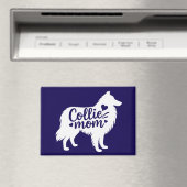 Rough Collie Mama Magnet (In Situ (Geschirrspüler))