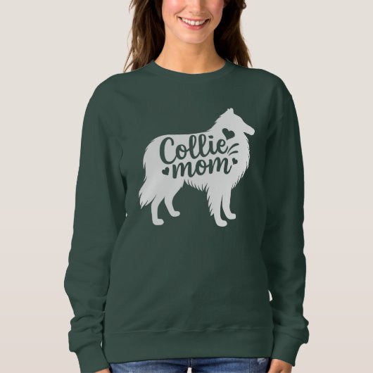 Rough Collie Mama Sweatshirt (Vorderseite)