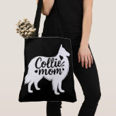 Rough Collie Mama Tote Bag Tasche (Von Nahem)