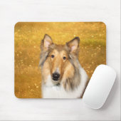 Rough Collie Mousepad (Mit Mouse)