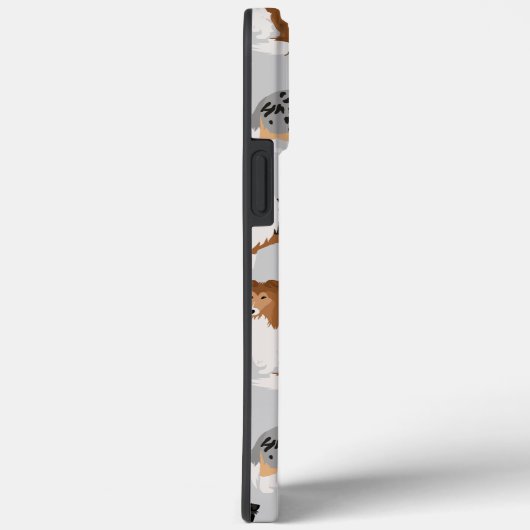 Rough Collie Paws and Bones Case-Mate iPhone Hülle (Rückseite / Rechts)