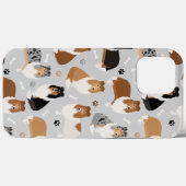 Rough Collie Paws and Bones Case-Mate iPhone Hülle (Rückseite (Horizontal))