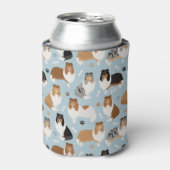 Rough Collie Paws and Bones Dosenkühler (Kanne Vorderseite)