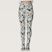 Rough Collie Paws and Bones Leggings (Vorderseite)