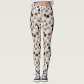 Rough Collie Paws and Bones Leggings (Vorderseite)