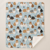 Rough Collie Paws and Bones Sherpadecke (Vorderseite)