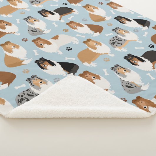 Rough Collie Paws and Bones Sherpadecke (3/4)
