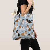 Rough Collie Paws and Bones Tasche (Von Nahem)