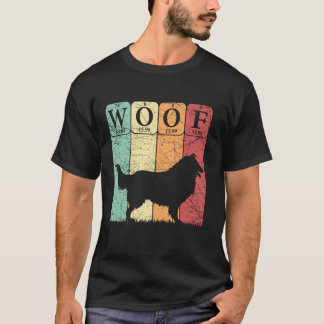 Rough Collie Periodic Table Elements Rough Collie T-Shirt