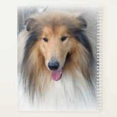 Rough Collie Portrait Planer (Rückseite)