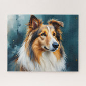 Rough Collie Portraits Puzzle (Horizontal)