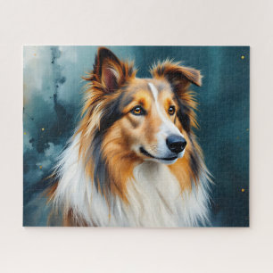 Rough Collie Portraits Puzzle