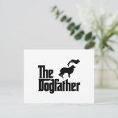 Rough Collie Postkarte (Stehend Vorderseite)