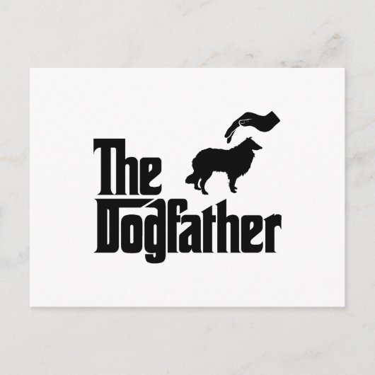 Rough Collie Postkarte (Vorderseite)