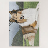 Rough Collie Puzzle (Vertikal)