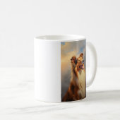 Rough collie / Scottish collie Kaffeetasse (VorderseiteRechts)