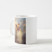 Rough collie / Scottish collie Kaffeetasse (Vorderseite Links)