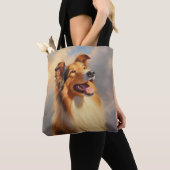 Rough collie / Scottish collie Tasche (Von Nahem)