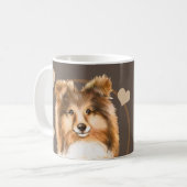 Rough Collie Sheltie Dog jeden Snack, den Sie mach Kaffeetasse (Vorderseite Links)