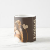 Rough Collie Sheltie Dog jeden Snack, den Sie mach Kaffeetasse (Mittel)