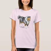 Rough Collie T-Shirt (Vorderseite)