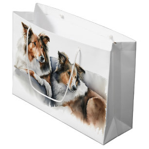 Rough Collieses Große Geschenktüte