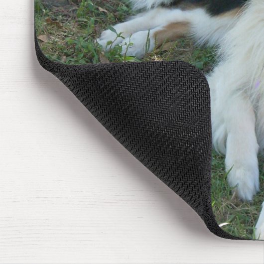 Rough Collieses Mousepad (Ecke)