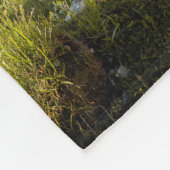 Rough Collieses Portrait & Sheepherding - Maßgesch Fleecedecke (Ecke)