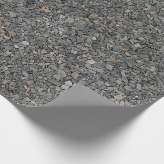 Rough Course Rocky Gravel Geschenkpapier (Ecke)
