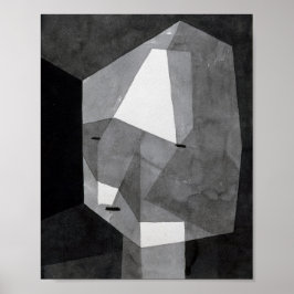 Rough Cut Head : Paul Klee 1935 Poster