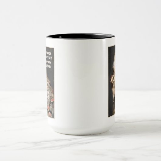 Rough Day at Work Lieber? Tasse (Zentrum)