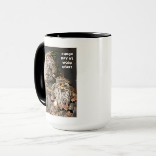 Rough Day at Work Lieber? Tasse (Vorderseite Links)