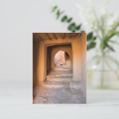 Rough Dirt Treppe Postkarte (Stehend Vorderseite)