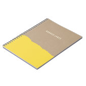 Rough Edge Journal - Lemon Notizblock (Linke Seite)