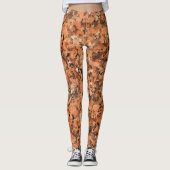 Rough Geology Spotty Rock Texture Foto Leggings (Vorderseite)