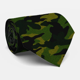 Rough Green Camouflage Military Camouflage Mens Ne Krawatte