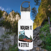 Rough it in Style Camping Life Edelstahlflasche