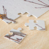 Rough-Legged Hawk im Baum Puzzle (Seite)