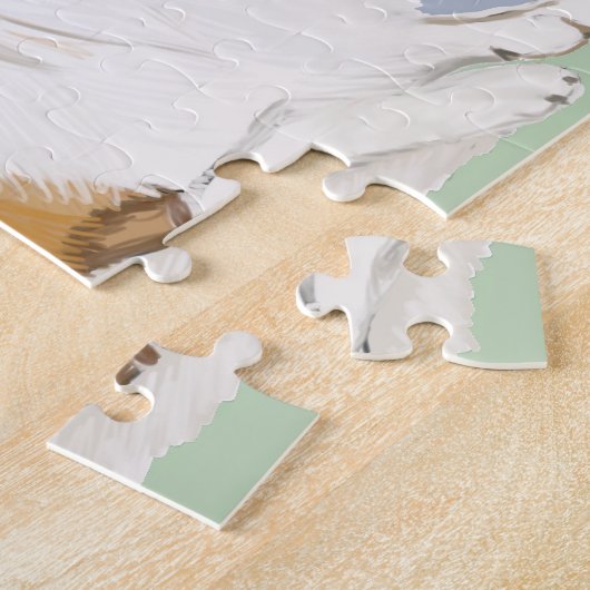 Rough, Long Hair Collie Puzzle (Seite)