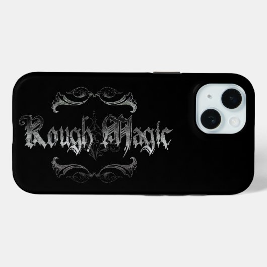 Rough Magic Case-Mate iPhone Case (Rückseite (Horizontal))