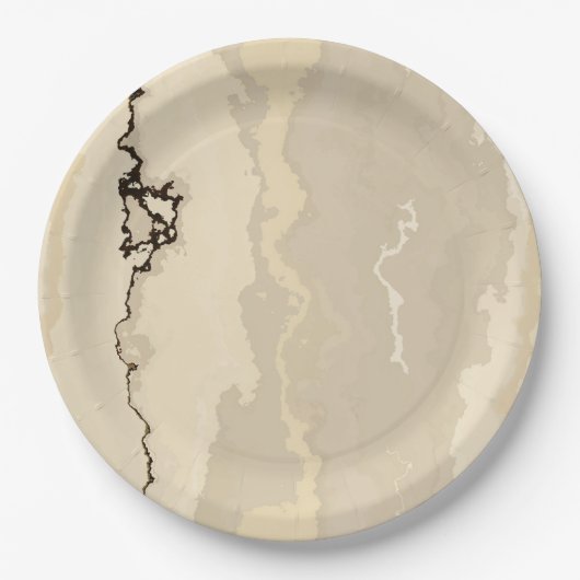 Rough Marble Pappteller (Vorderseite)