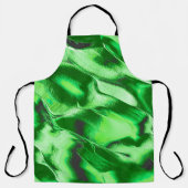 Rough metallic green dunes zeichnend schürze (Vorderseite)