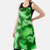 Rough metallic green dunes zeichnend schürze (InSitu)