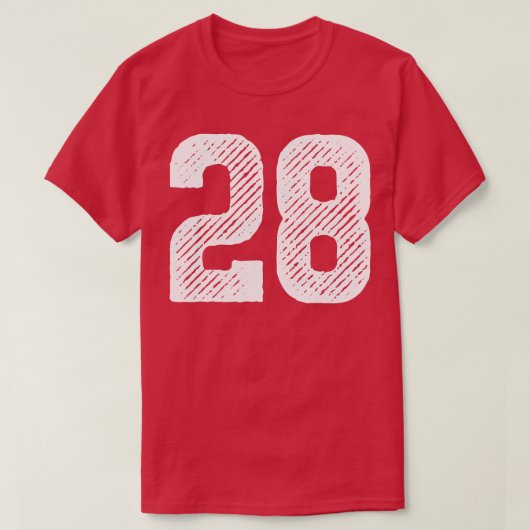 Rough Number 27 T-Shirt (Design vorne)